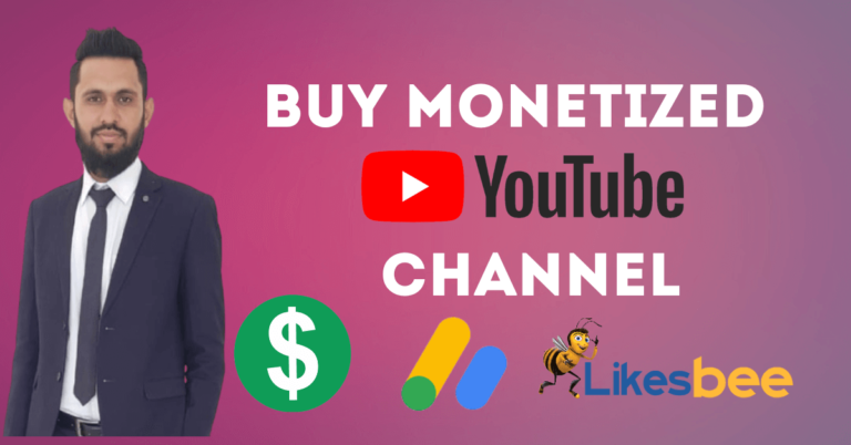 Buy Monetized YouTube Channel